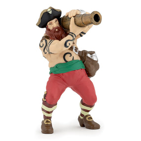 Pirate Cannon Figurine