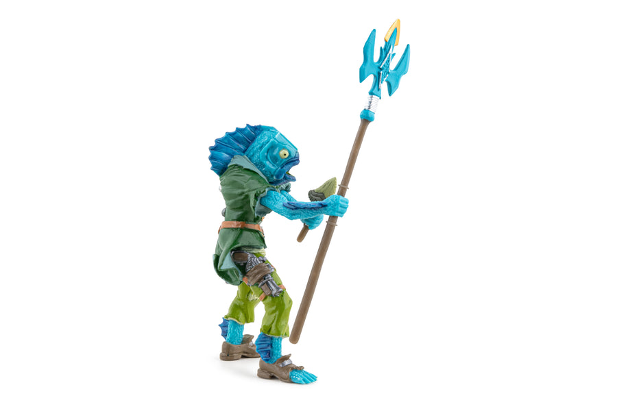 Pirate mutant fish figurine