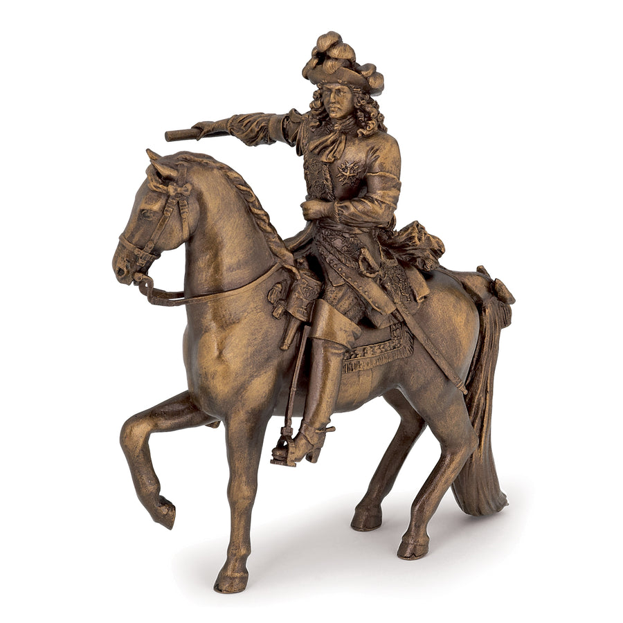 Figurine Louis XIV sur son cheval