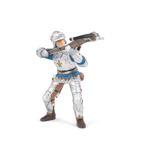 Figurine Arbalétrier bleu en armure