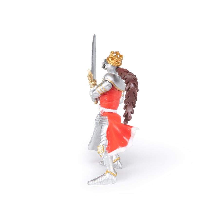 Figurine Roi au dragon à l'épée