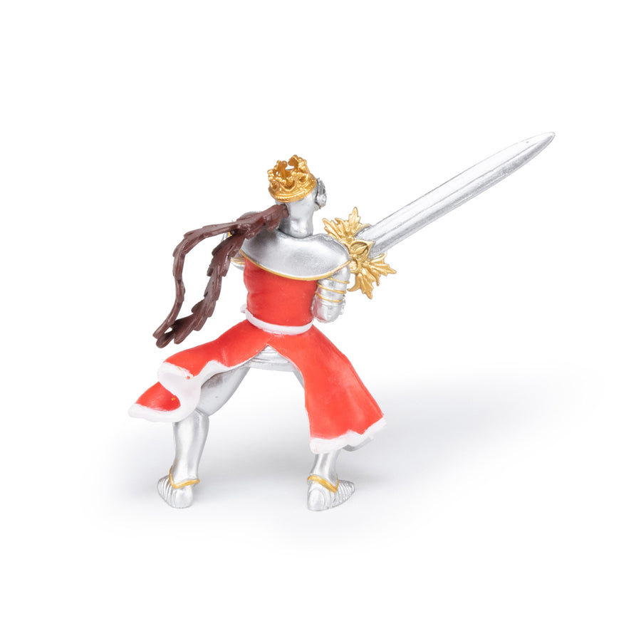 Figurine Roi au dragon à l'épée