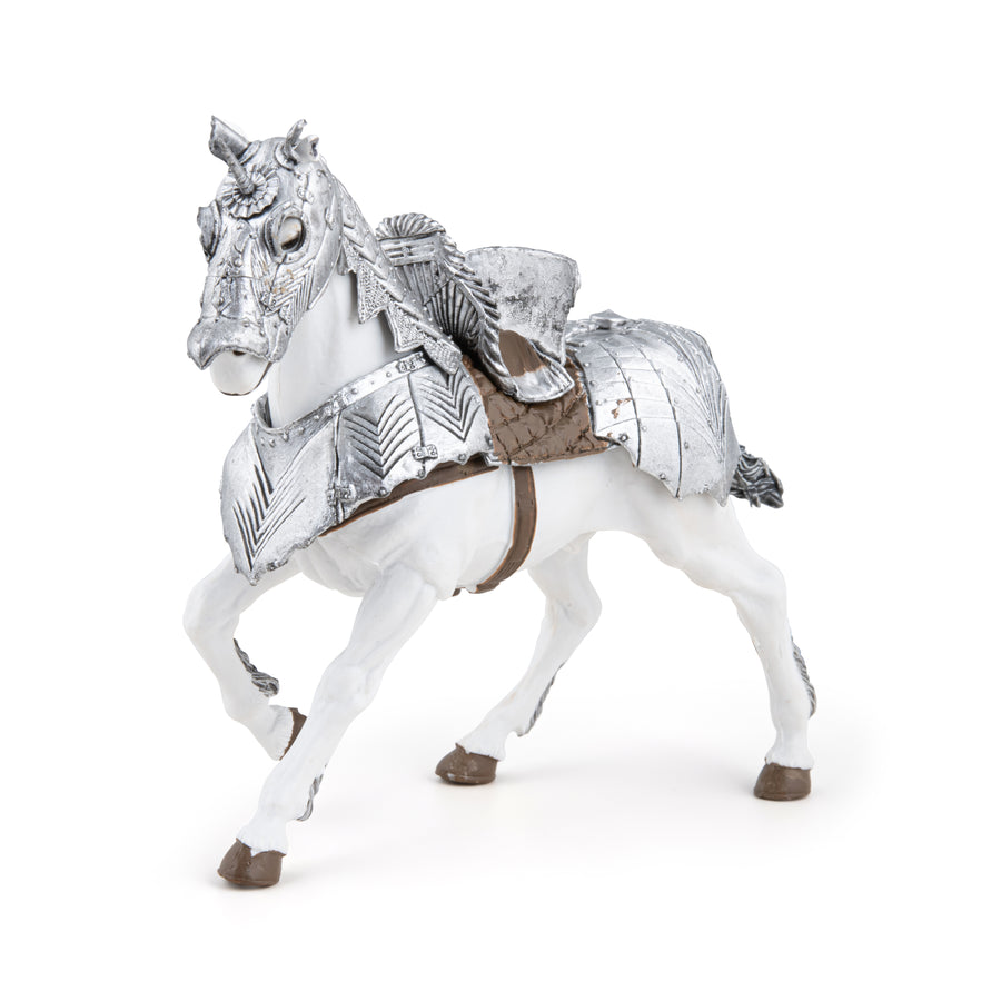 Armored Horse Figurine
