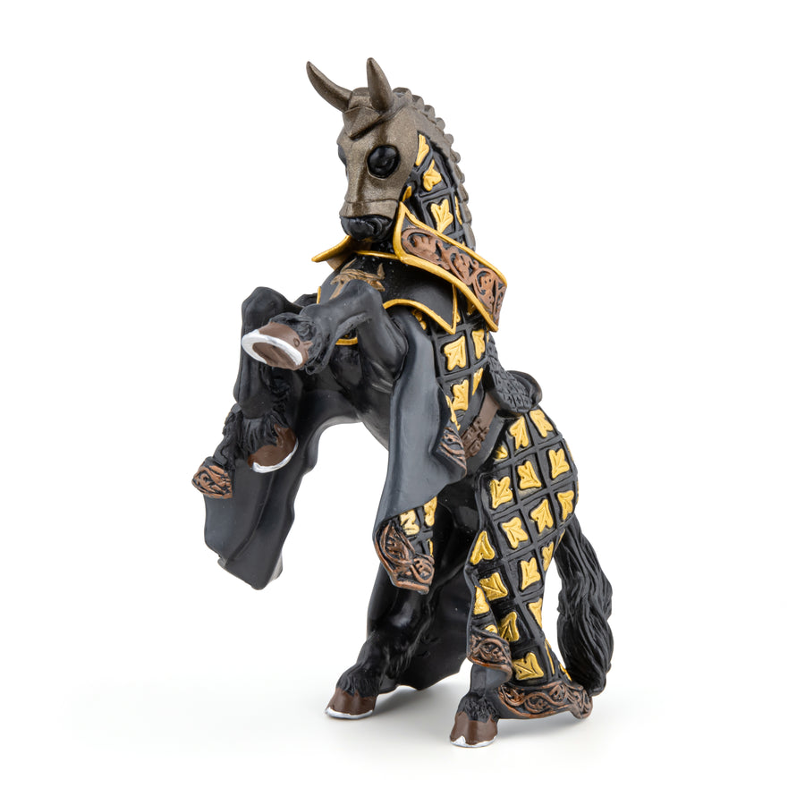 Figurine Cheval du Maître des armes cimier taureau