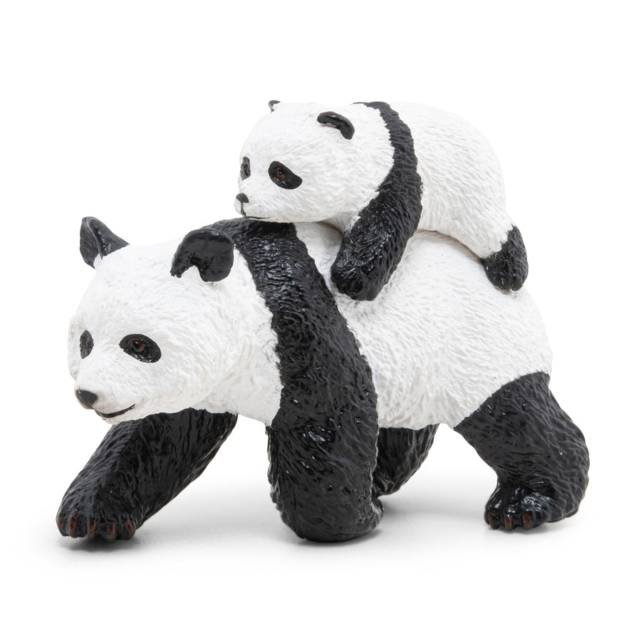 Panda and baby figurine