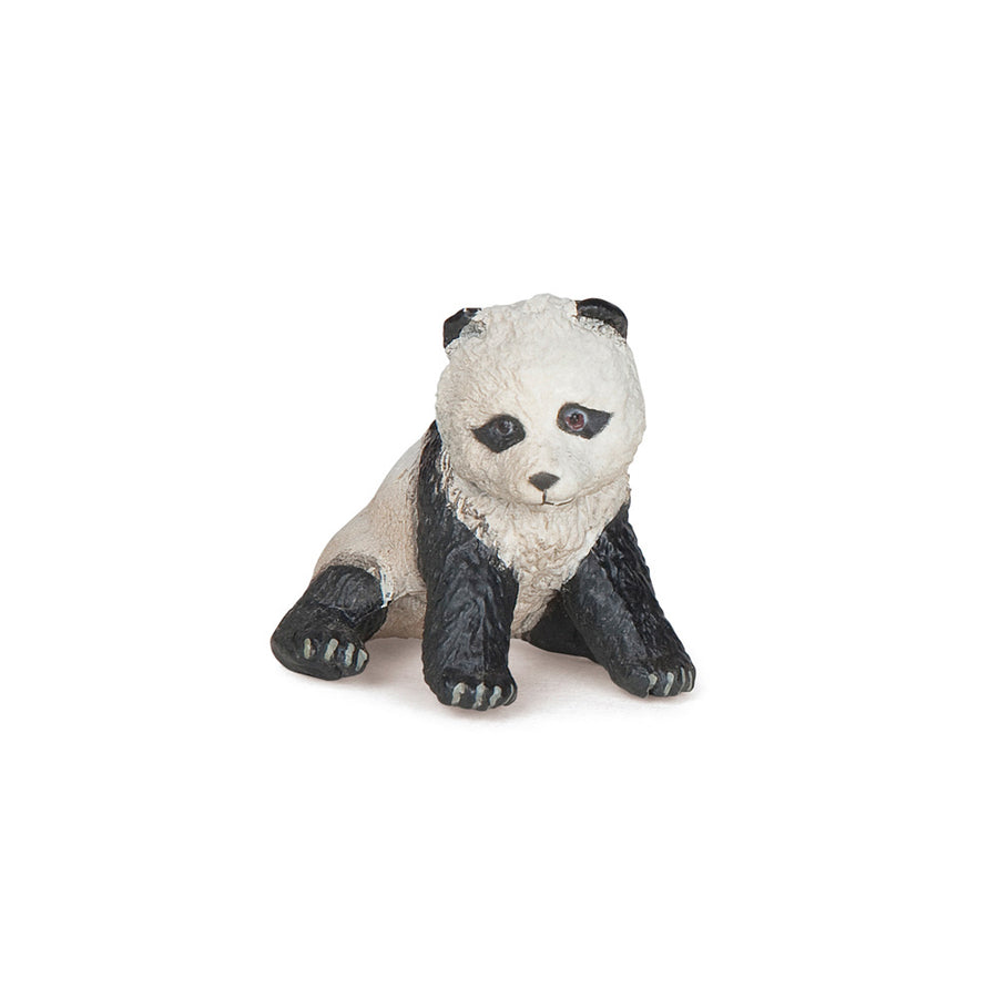 Sitting Baby Panda Figurine