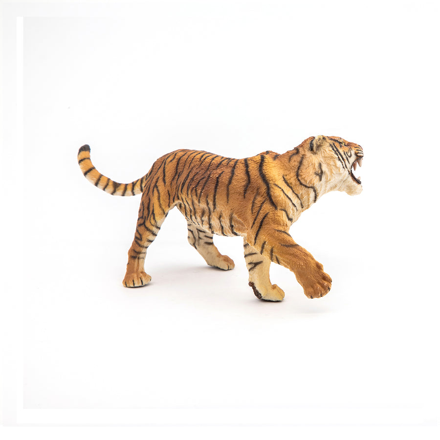 Brüllende Tigerfigur