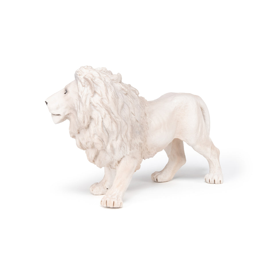 Figurine Grand lion blanc