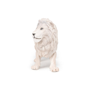 Figurine Grand lion blanc