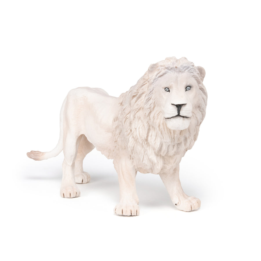 Figurine Grand lion blanc