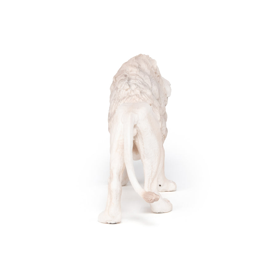 Figurine Grand lion blanc