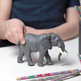 African Elephant Figurine