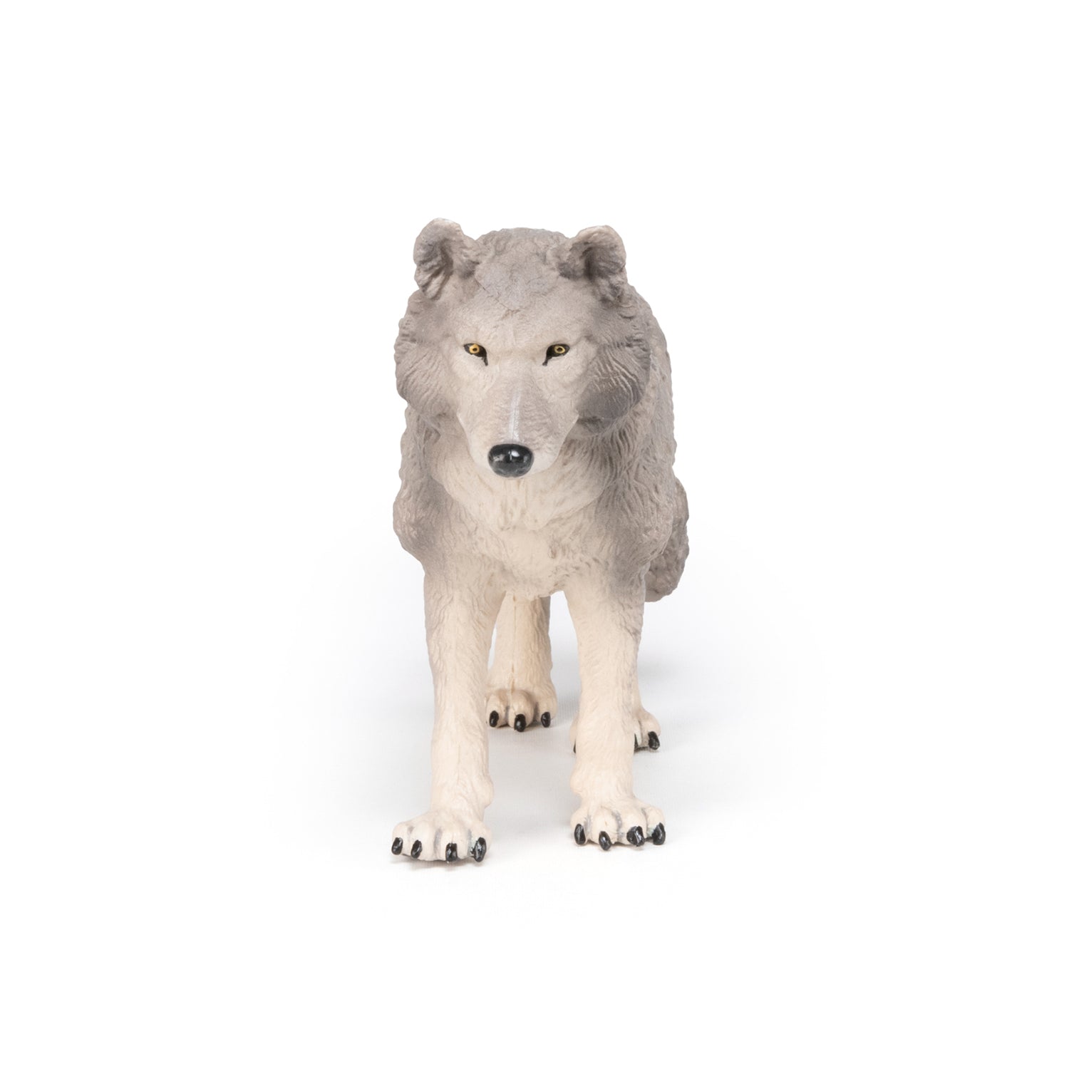 Figurine Papo - Grand Loup Réaliste - Animaux Sauvages Collection - Modèle Détaillé Peint à La Main - 7