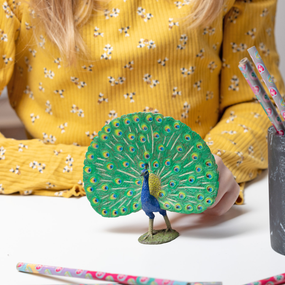 Peacock Figurine