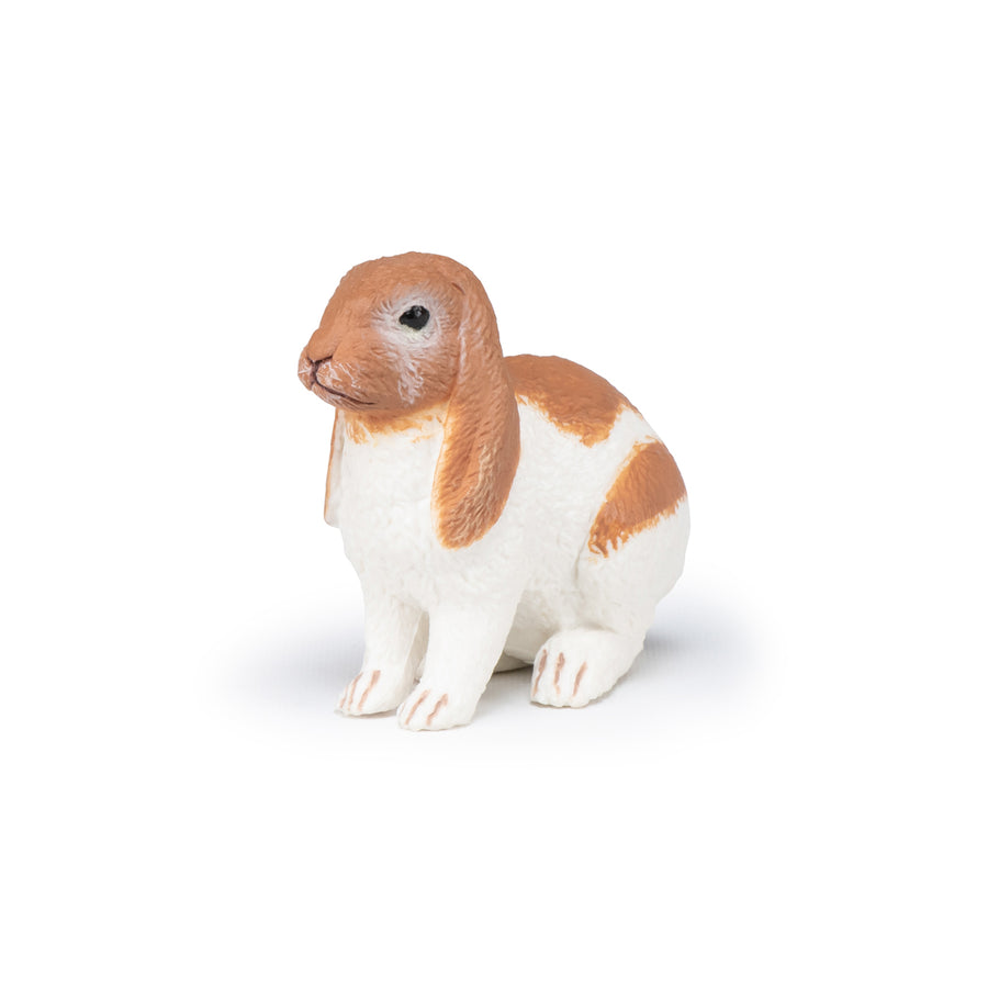 Lop-eared rabbit figurine
