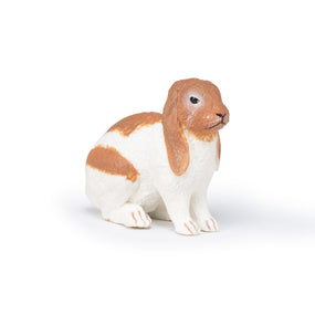 Lop-eared rabbit figurine