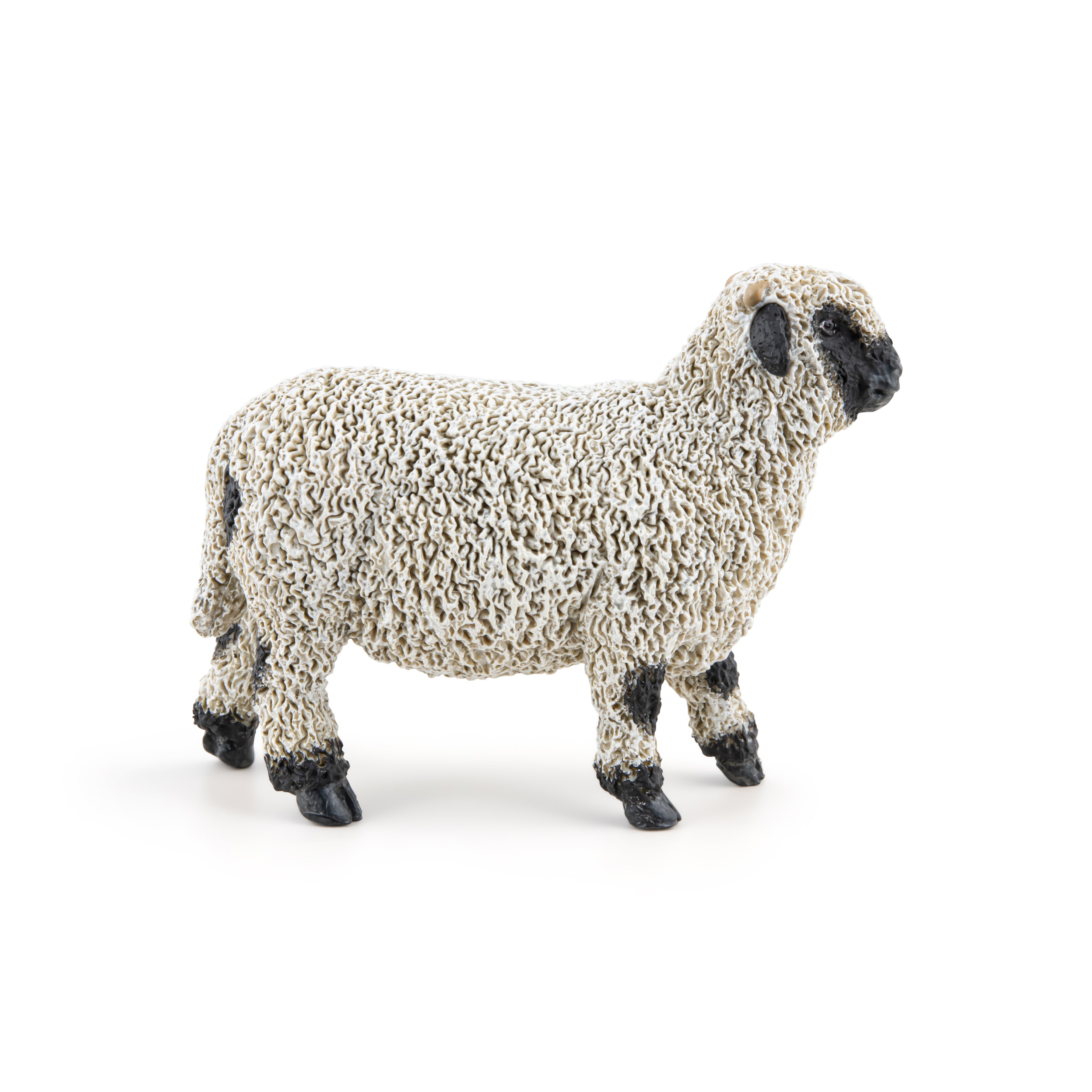 Black Nose Lamb Figurine from Valais - Farm Life | Papo France