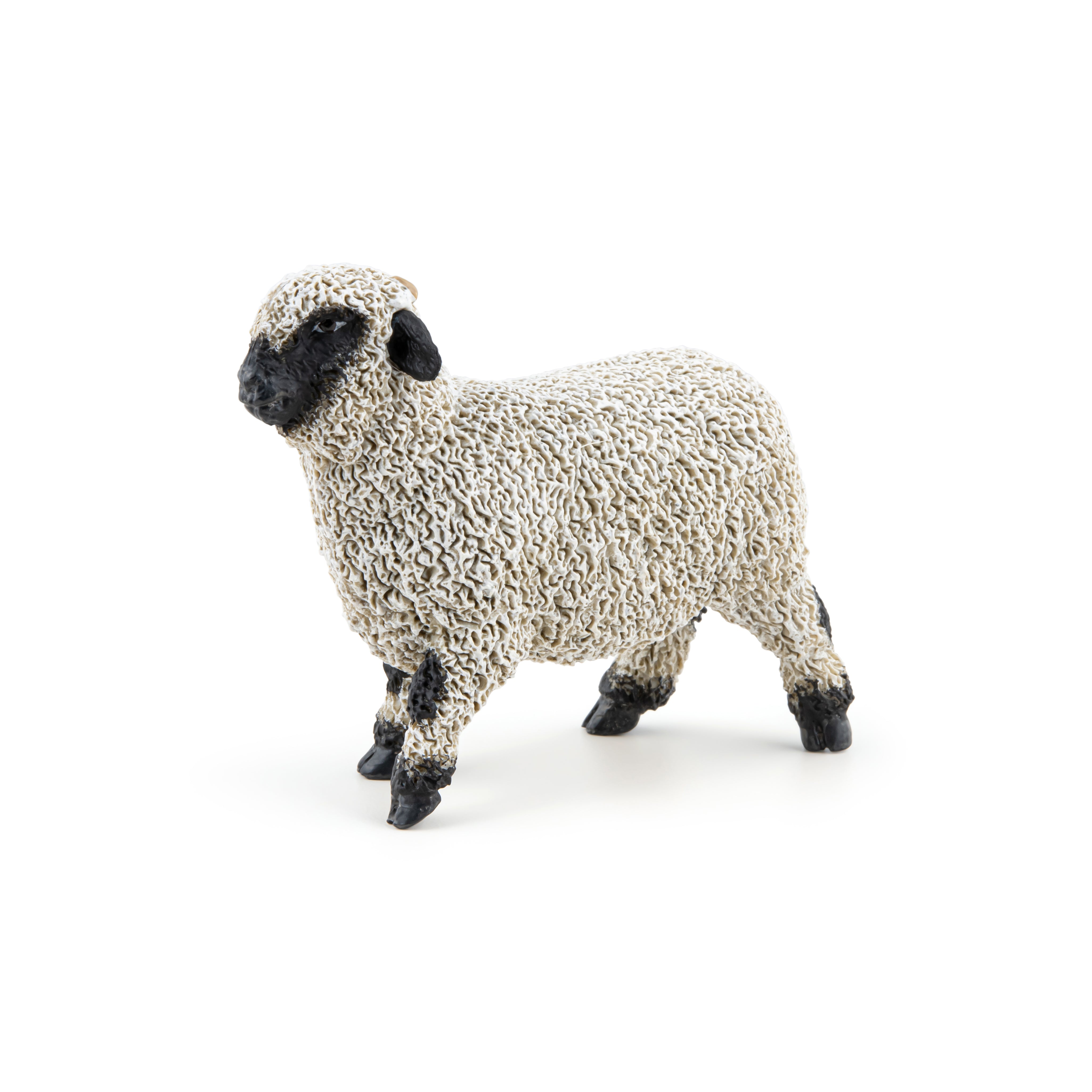 特撮 Sheep Valais Black Nose Sheep Figurine - Farm Life | Papo France