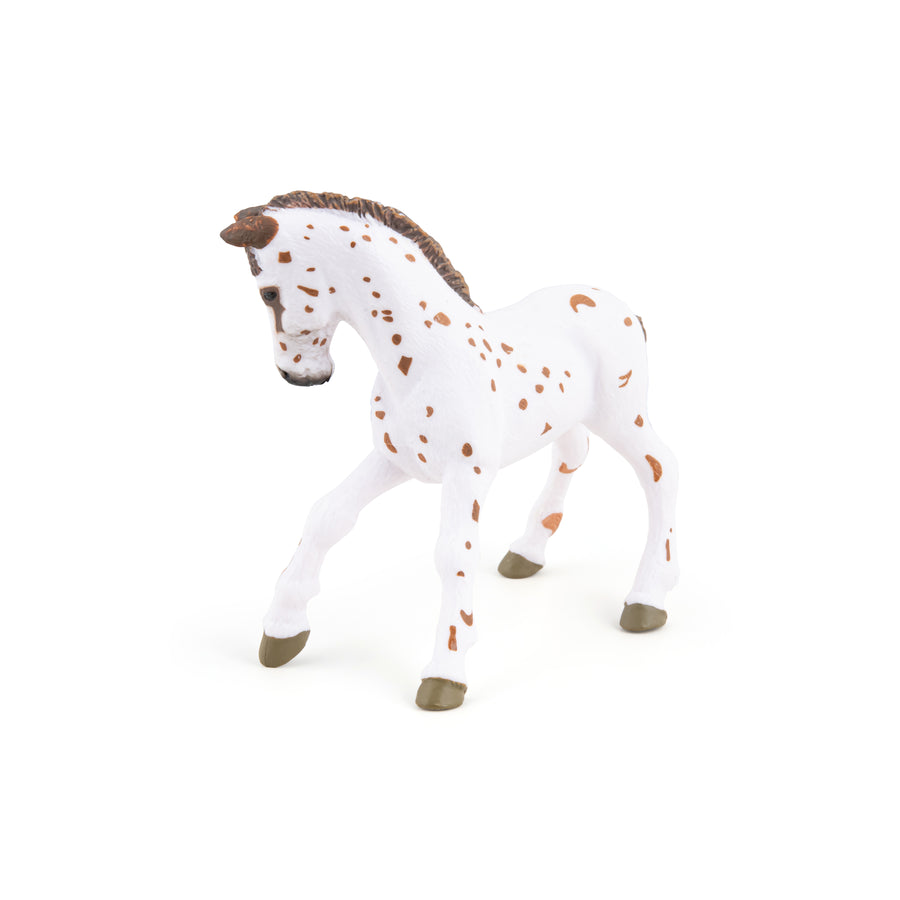 Braune Appaloosa-Fohlenfigur