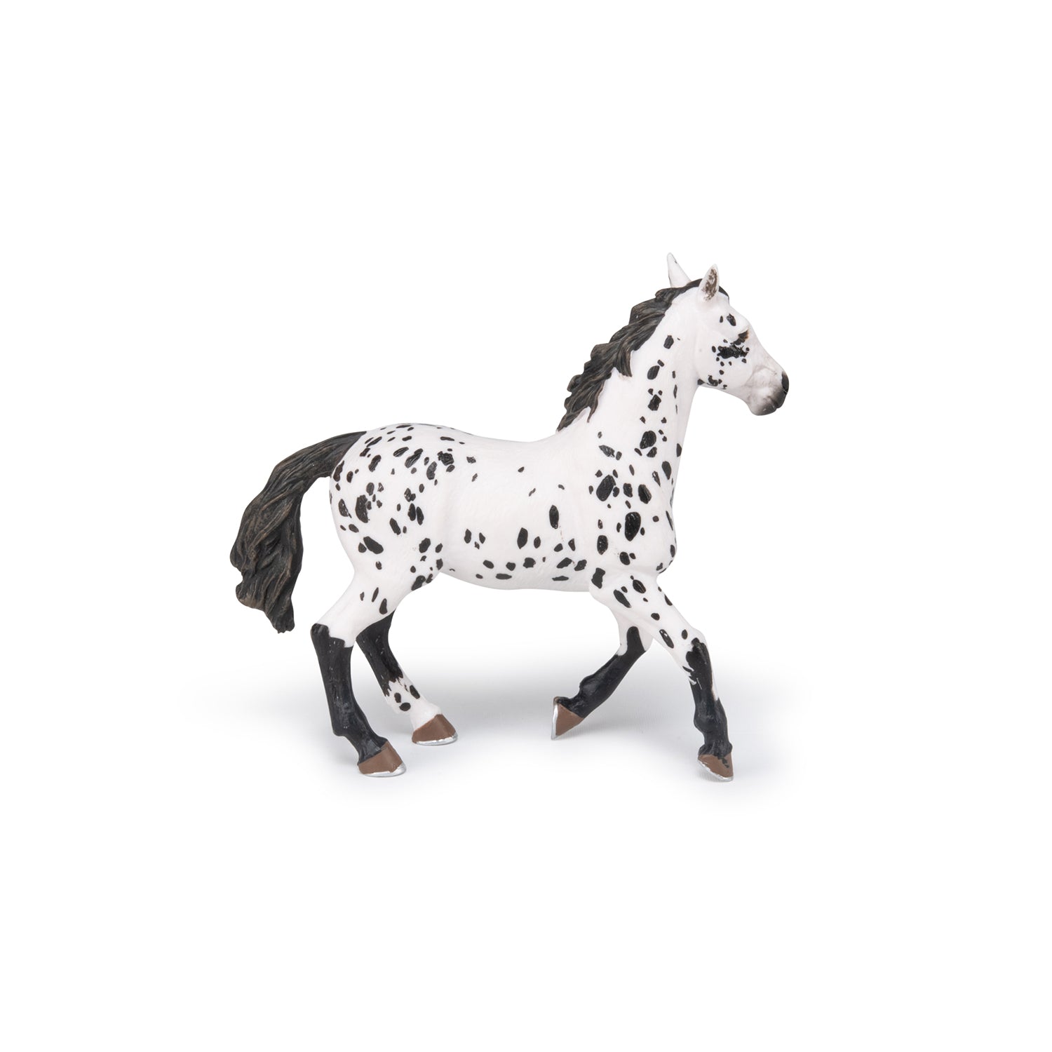 Papo 51510 Appaloosa Fohlen – 9,7x5,3x7,7 Cm | Detailreiche Spielzeugfigur, Für Kinder Ab 3 Jahren