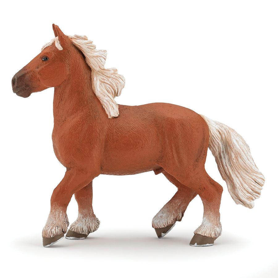 Figurine Cheval comtois