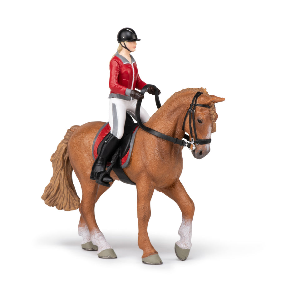 Figur Pferd und Reiter