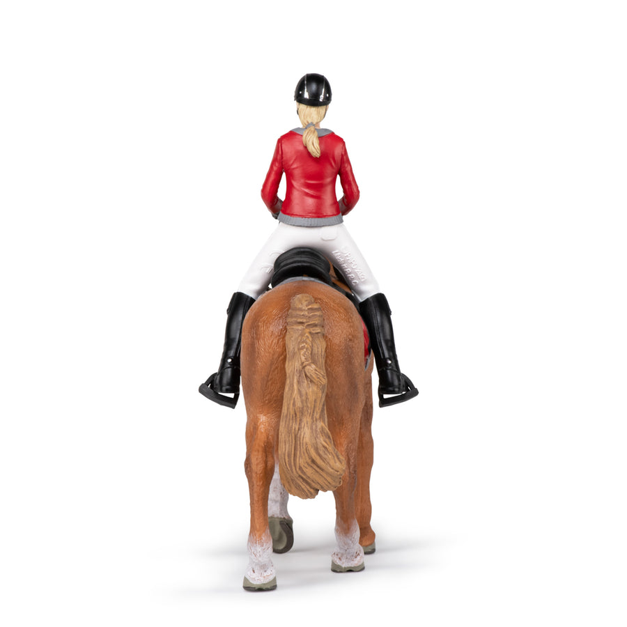 Figur Pferd und Reiter