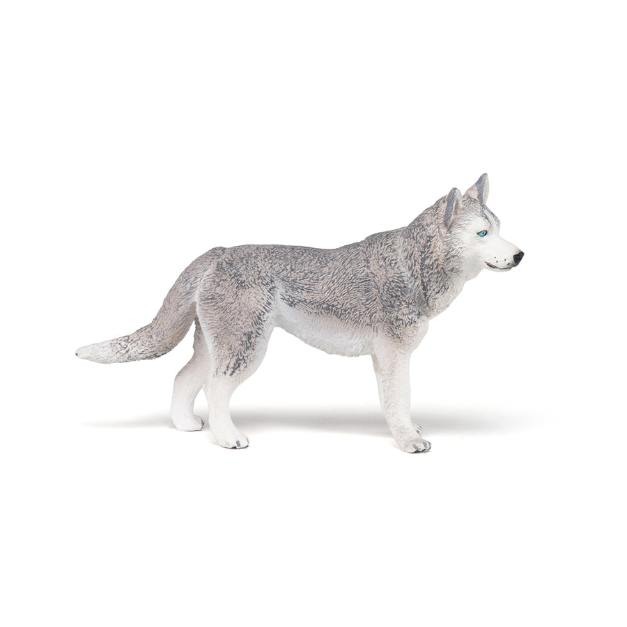 Sibirische Husky-Figur