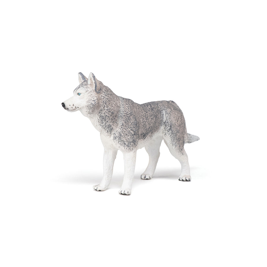 Sibirische Husky-Figur