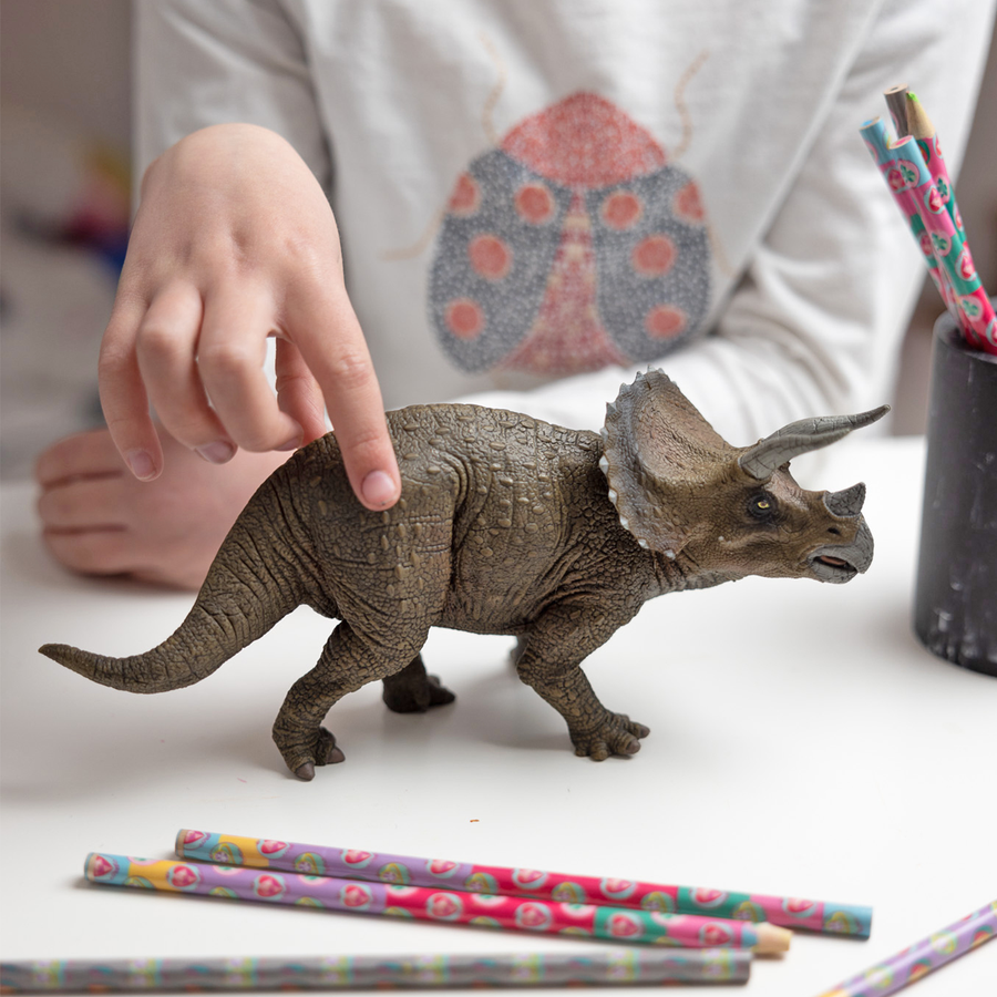 Triceratops figurine