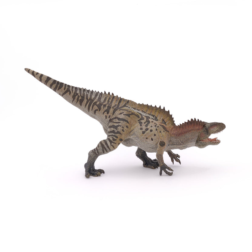 Papo Figura Dinosauro Acrocanthosaurus, Modello 55062, Colore Marrone, Dipinto A Mano, Giocattolo Educativo E Collezionabile