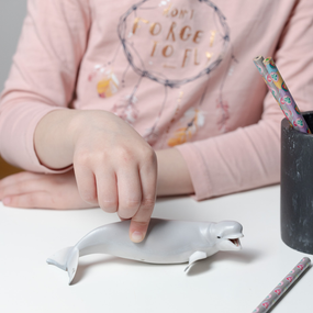 Beluga Whale Figurine