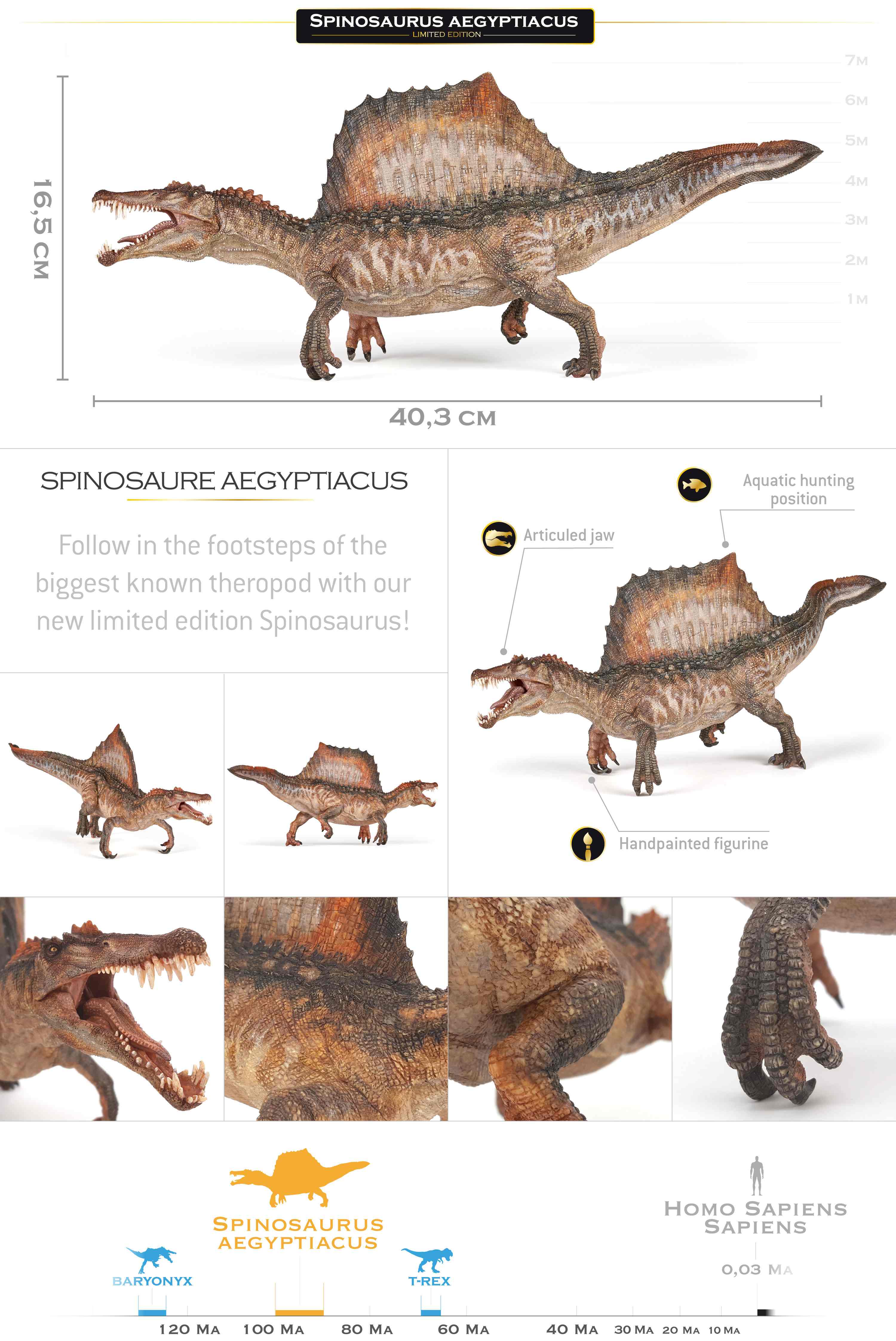 2019 papo spinosaurus